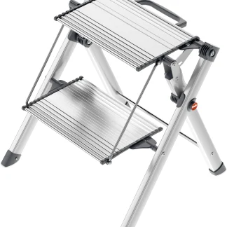 Hailo Aluminium-Komfort-Trittleiter MK80 ComfortLine 2,44 m