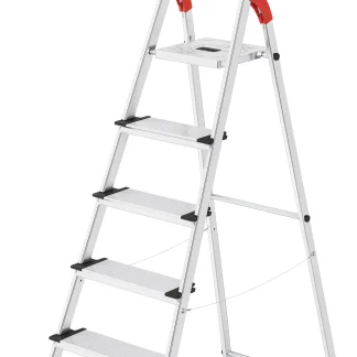 Hailo Aluminium-Sicherheits-Stehleiter L75 ComfortLine 3,28 m