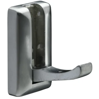 Hettich Mantelhaken zum Klappen 7 x 3,3 x 6,1 cm Aluminium-Optik - 1 Stück