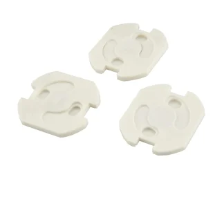 Steckdosen Berührungsschutz klebend weiß 3x