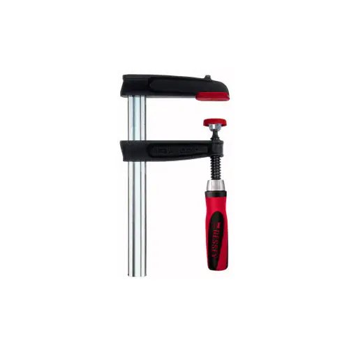Bessey Tempergusszwinge 2-Komponentengriff mit Schutzkappen