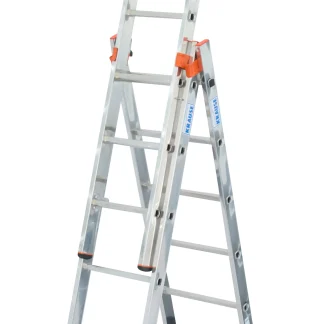 Krause Aluminium-Vielzweckleiter MONTO Triblio 7,65 m