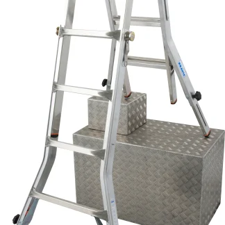 Krause Aluminium-Teleskopleiter MONTO TeleVario 5,00 m