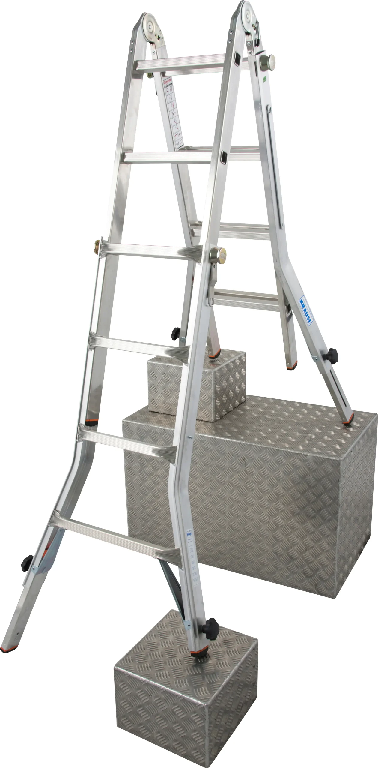 Krause Aluminium-Teleskopleiter MONTO TeleVario 5,00 m