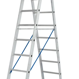Krause Aluminium-Mehrzweckleiter STABILO mit Treppenfunktion 7,65 m