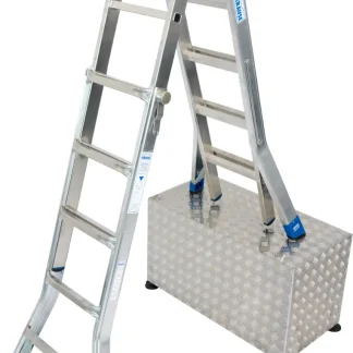 Krause Aluminium-Gelenk-Teleskopleiter STABILO 6,05 m