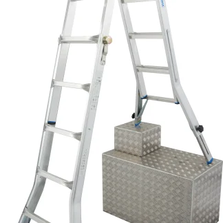 Krause Aluminium-Teleskopleiter STABILO 6,05 m