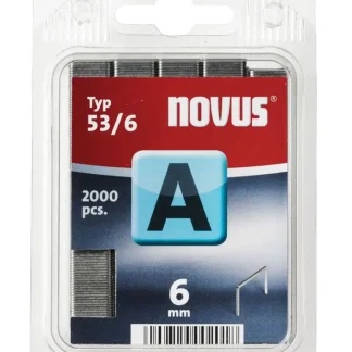 Novus Tackerklammer Typ A 53/6 2000 Stück