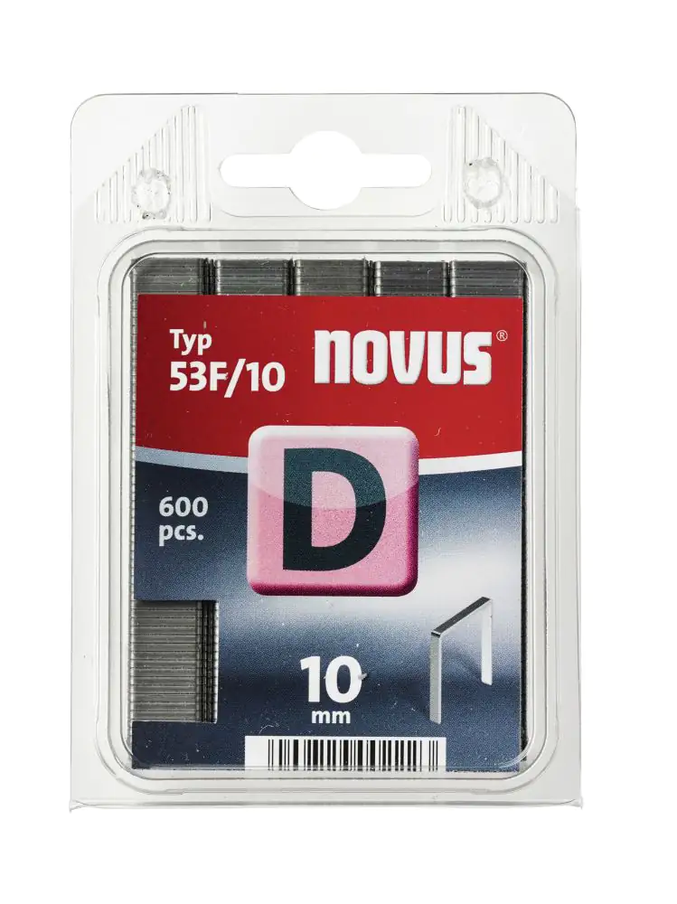Novus Tackerklammer Typ D 53 F/10 600 Stück