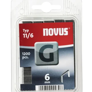 Novus Tackerklammer Typ G 11/6 1200 Stück