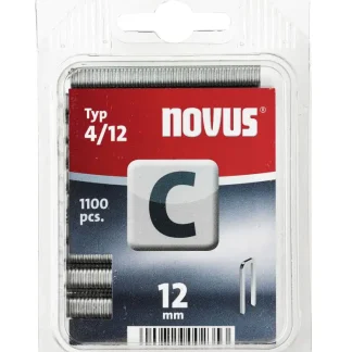 Novus Tackerklammer Typ C 4/12 1100 Stück