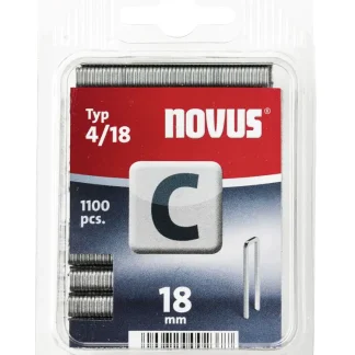 Novus Tackerklammer Typ C 4/18 1100 Stück