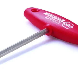 Wiha Quergriff-Stiftschlüssel Sechskant 3 x 150 mm Chrom-Vanadium-Stahl