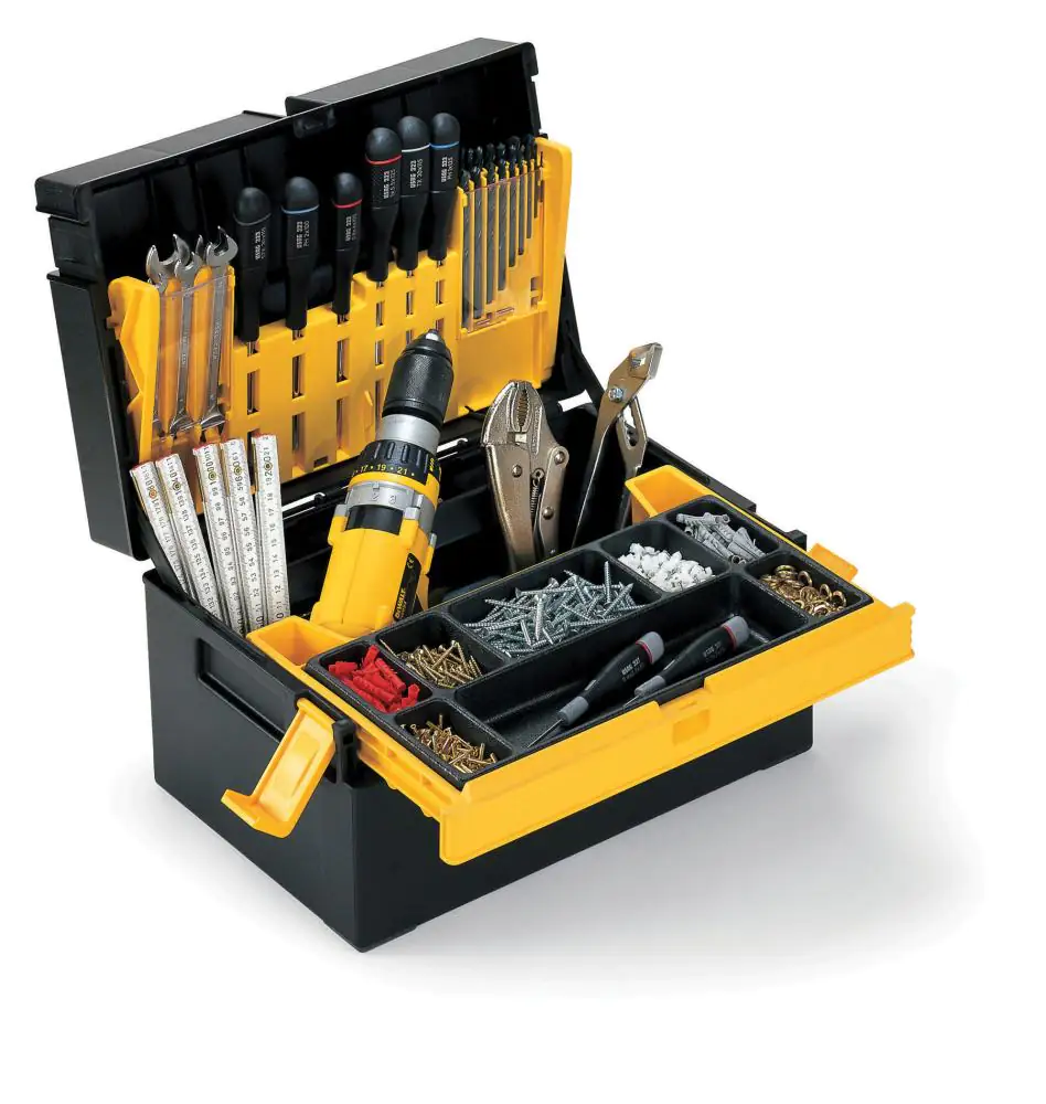 Alutec Werkzeugkoffer Compact 1 Zoll ohne Inhalt