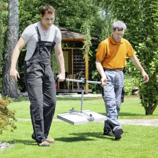 Langfit Tragarm für Plattenheber bis 60 kg für 2 Personen