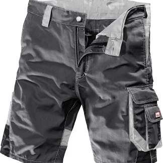 Bullstar kurze Arbeitshose WORXTAR schwarz/grau