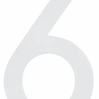 Alpertec Hausnummer 6 Selbstklebend Nachtleuchtend