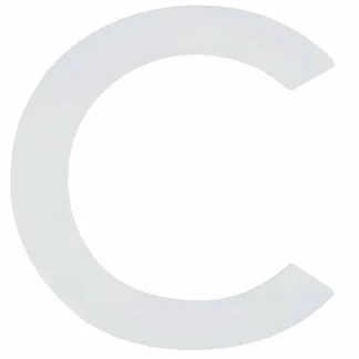 Alpertec Klebebuchstabe "C"