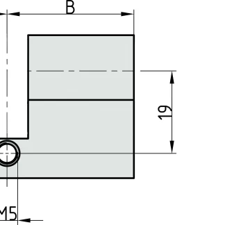 Basi Blindzylinder BZ 100 30/35 mm
