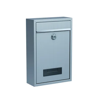 Basi Briefkasten BK 100 Edelstahl 32 x 21.5 x 8.2 cm