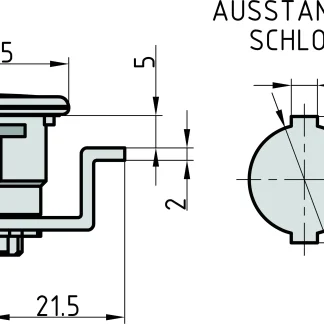 Basi Hebelschloss HS 329 für Renz ab Baujahr 1980