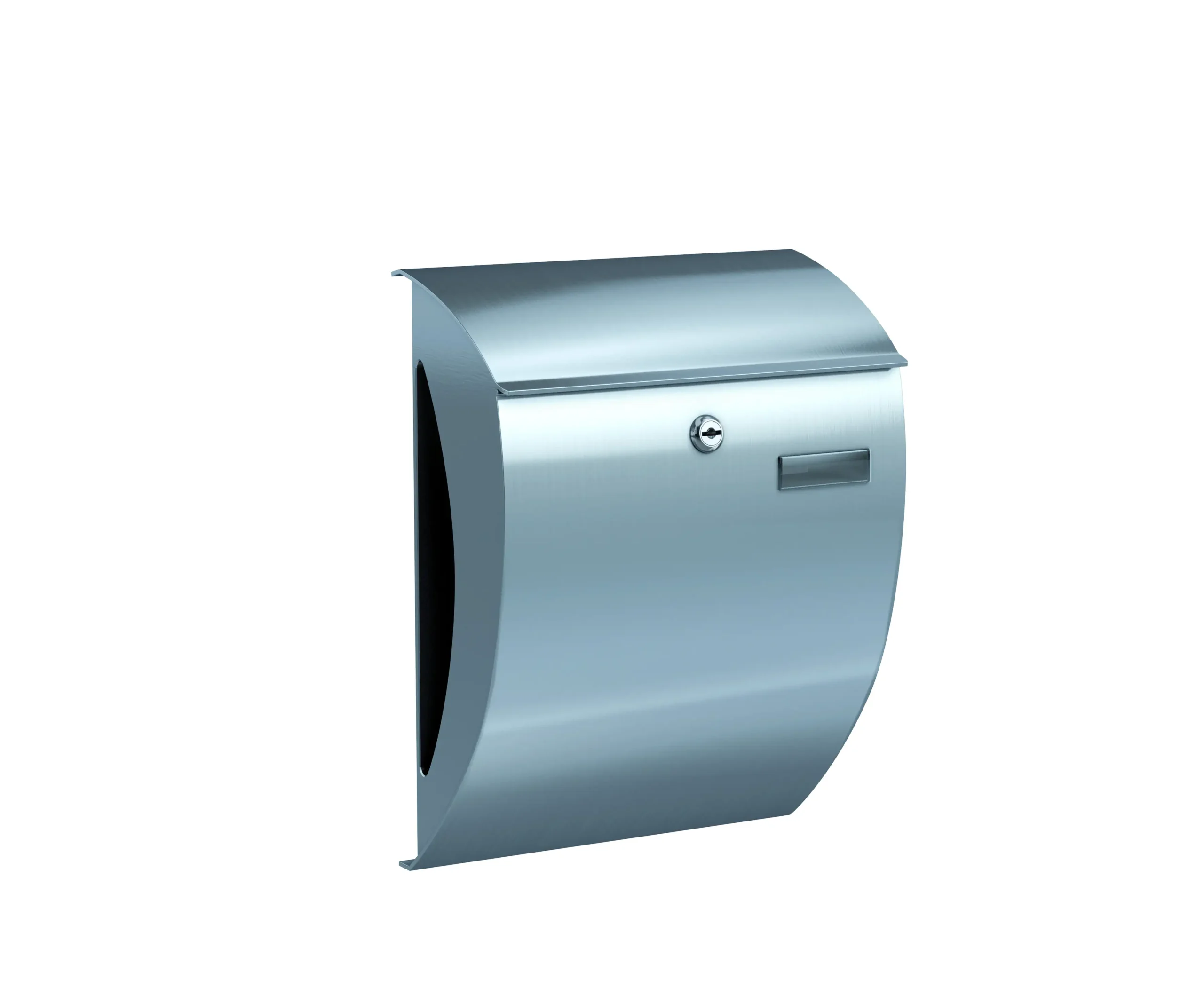 Basi Briefkasten BK 2000 Edelstahl 40.5 x 31 x 15.8 cm