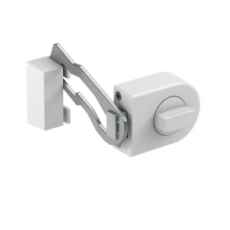 Basi Türzusatzschloss KS 500R-45 weiß