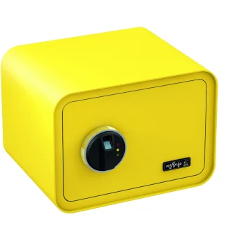 Basi mySafe 350 FP Möbeltresor zitronengelb 25 x 35 x 28 cm