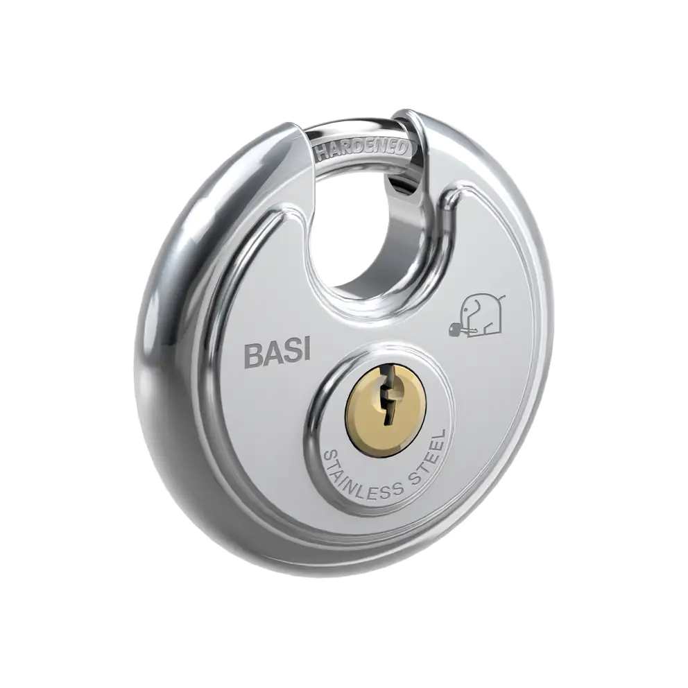 Basi Rundbügelschloss RVS 610 50.0 x 8.0 mm - 1 Stück