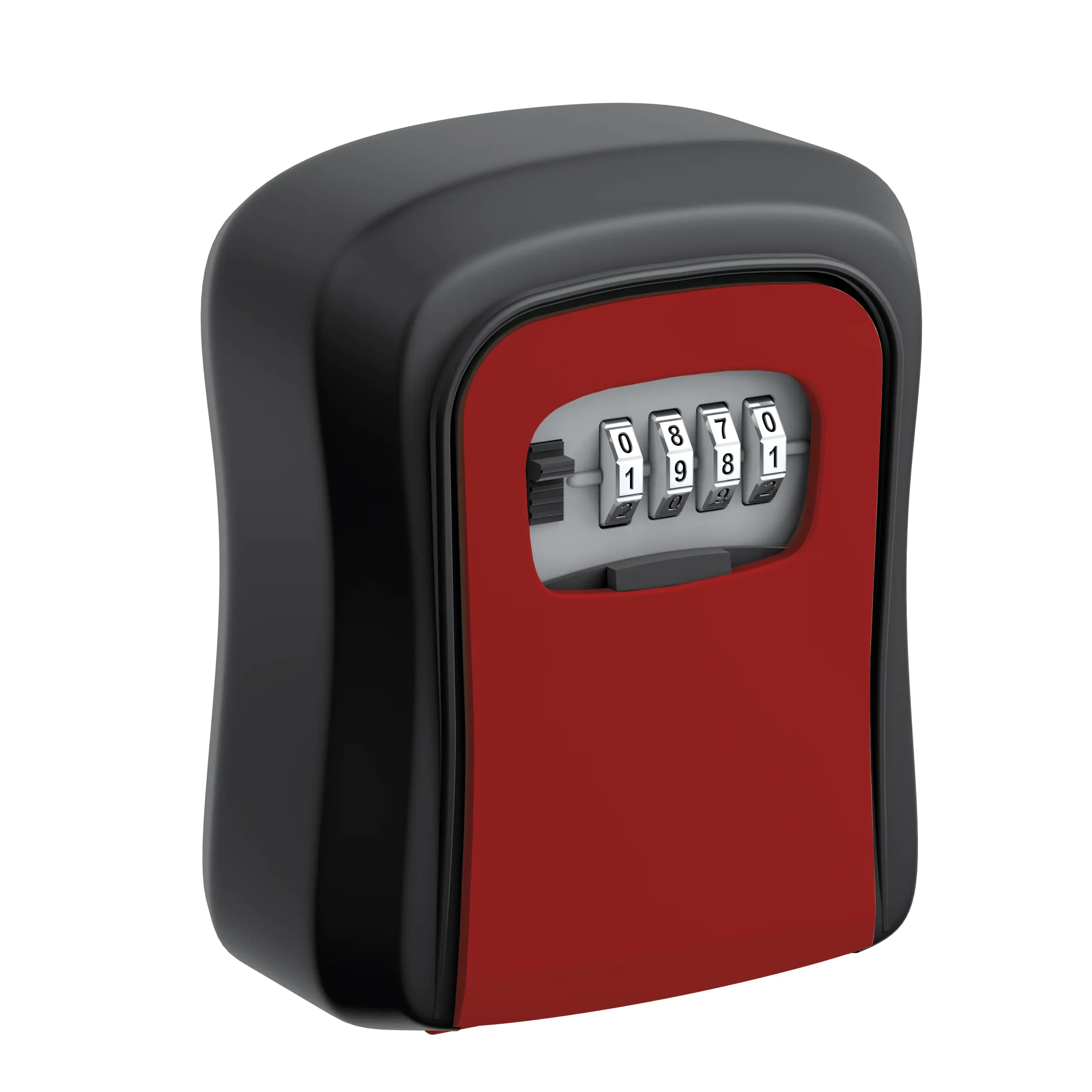 Basi Schlüsselsafe SSZ 200 schwarz rot - 11.6 x 9.5 x 4.0 cm