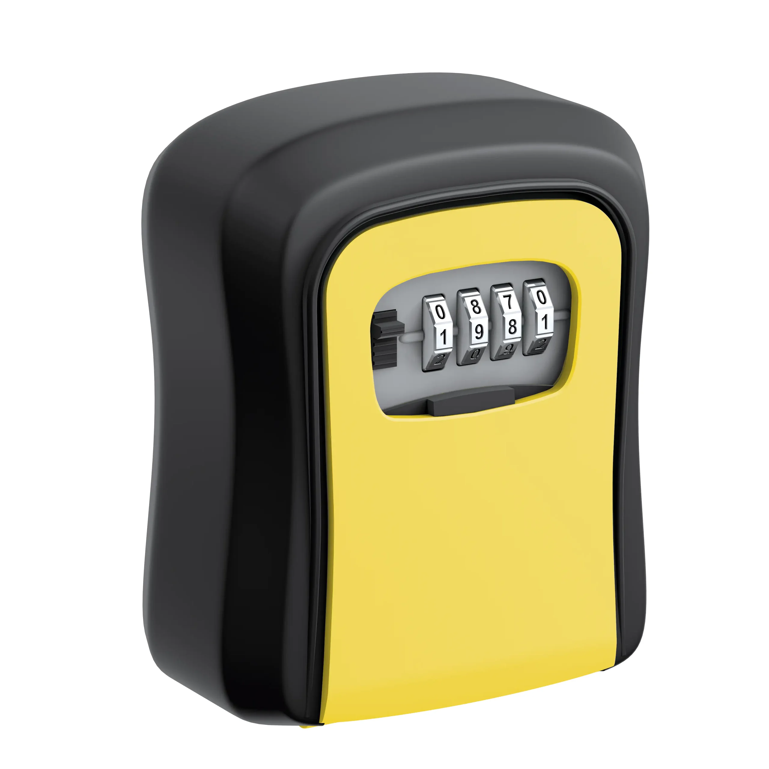 Basi Schlüsselsafe SSZ 200 schwarz gelb - 11.7 x 9.5 x 4.0 cm