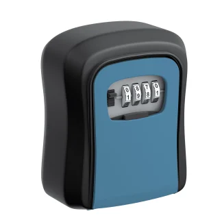 Basi Schlüsselsafe SSZ 200 schwarz blau - 11.8 x 9.5 x 4.0 cm