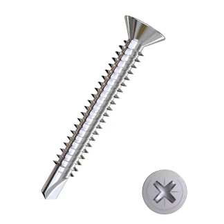 Connex Bohrschrauben 4.8 x 32 mm PH 2 Senkkopf - 50 Stk.