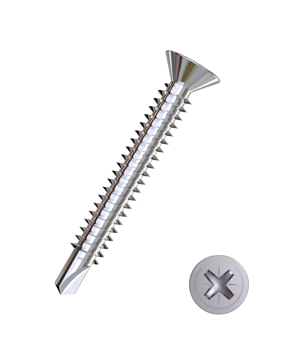 Connex Bohrschrauben 4.8 x 45 mm PH 2 - 40 Stk.