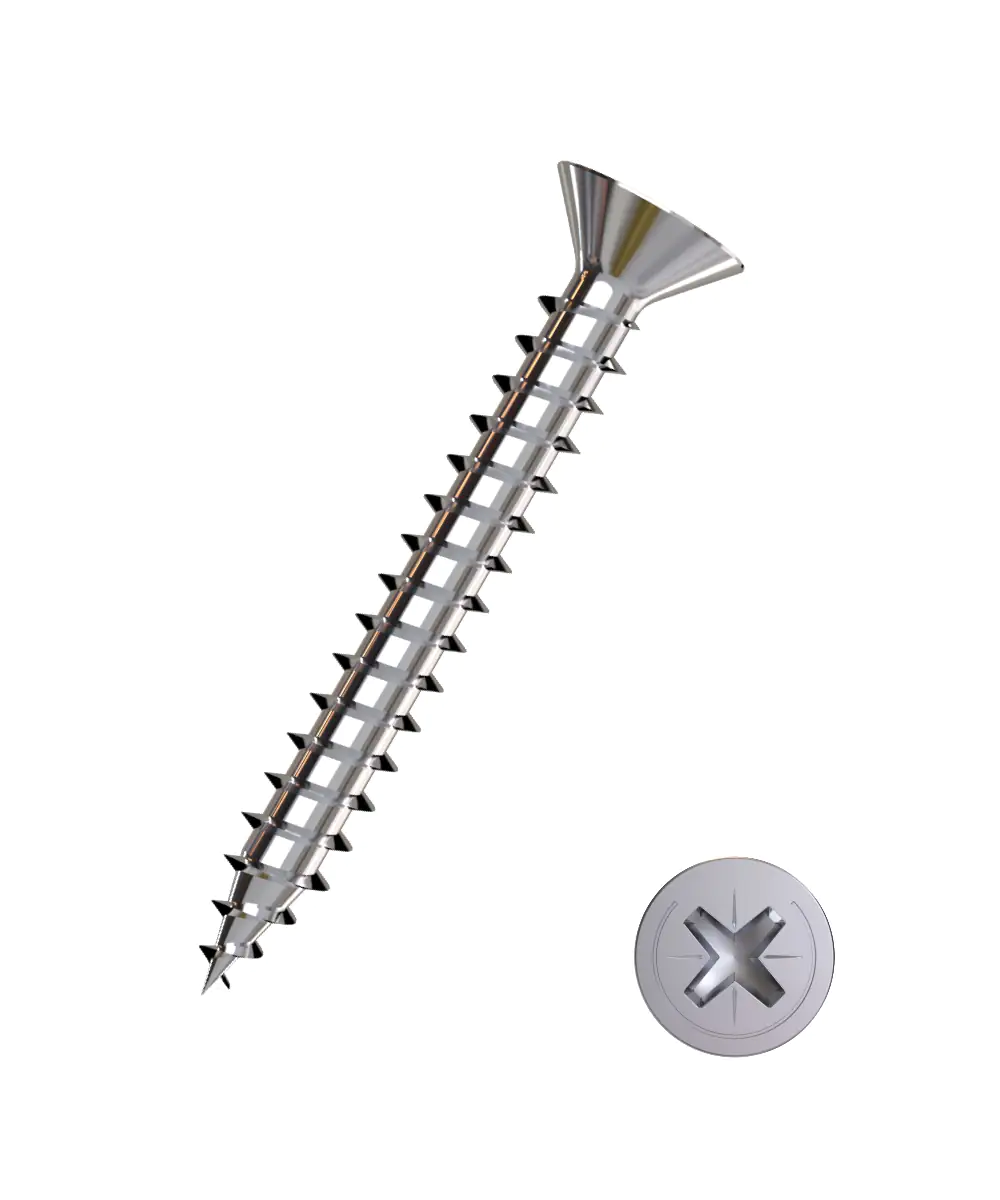 Connex Universalschrauben 4.0 x 30 mm PZ 2 Senkkopf - 75 Stk.