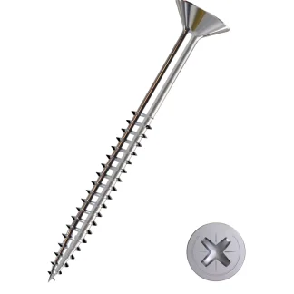 Connex Universalschrauben 6.0 x 70 mm PZ 3 Senkkopf - 30 Stk.