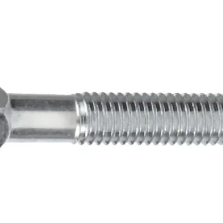 Schlossschrauben M6 x 60 mm, 40 Stück, Edelstahl A2