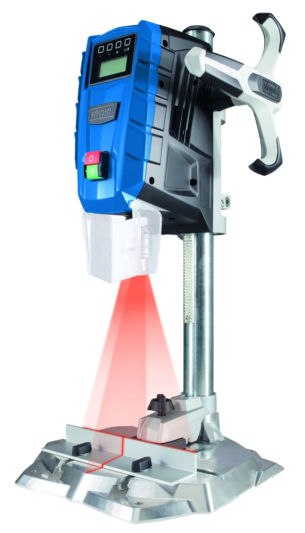 Scheppach Tischbohrmaschine DP55 710 W Digitaldisplay Laser