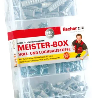 Fischer Dübel SX Meisterbox - 160 Stück