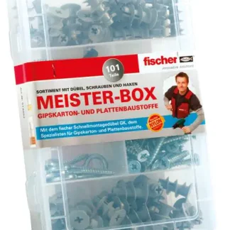 Fischer Dübel Meisterbox - 101 Stück