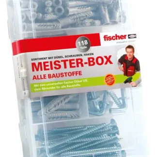 Fischer Dübel UX Meisterbox - 118 Stück