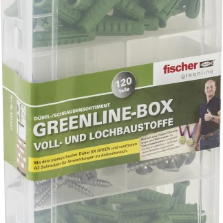 Fischer Dübel SX Green Meisterbox - 120 Stück