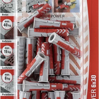 Fischer Dübel Duopower 6.0 x 30 mm - 28 Stück