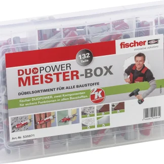 Fischer Meister-Box Duopower - 132 Stück