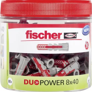 Fischer Dübel DuoPower 8.0 x 40 mm - 80 Stück