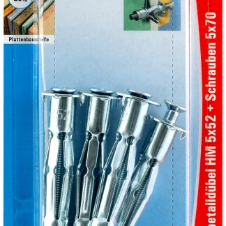 Fischer Hohlraumdübel 5.0 x 52mm - 4 Stück