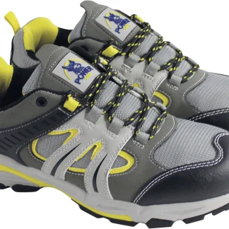 Power Safe Halbschuh Toni S1P grau-gelb