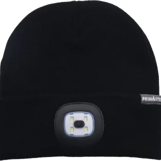 Primaster Mütze Beanie mit LED-Licht laden per USB