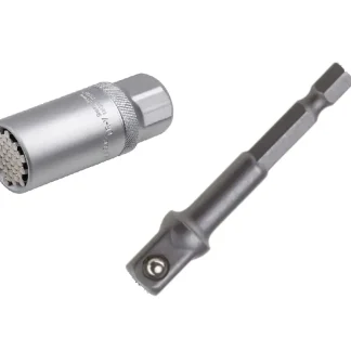 Universal-Stecknuss mit Steckschlüssel-Adapter 3/8'' 9 - 21 mm