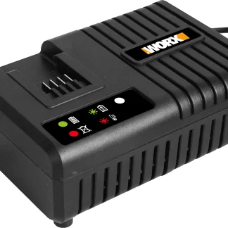 Worx Akku-Schnellladegerät WA3867 für alle Worx Akkus 14,4 V und 20 V
